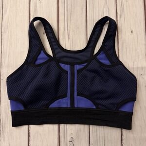 NIKE Dri-Fit ADV Swoosh Medium Support Sports Bra Size Large CZ4439-411 Blue